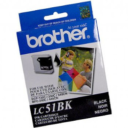 CARTUCHO BROTHER ORIGINAL LC51BK