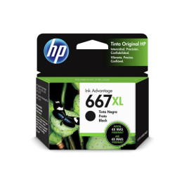 CARTUCHO DE TINTA HP 667xl - 3YM81AB PRETO ORIGINAL