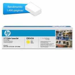 TONER HP CB542AB 125A AMARELO