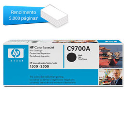 TONER HP C9700A PRETO