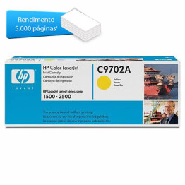 TONER HP C9702A AMARELO