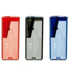 APONTADOR C/DEPOSITO NEON FABER-CASTELL 125FLVZF