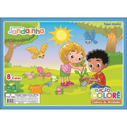 BLOCO CRIATIVO 235X325MM 120G 32FLS JANDAINHA