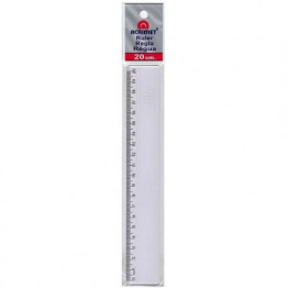REGUA PLASTICA 20CM ACRIMET 512