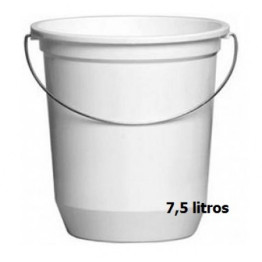 BALDE PLASTICO 7,5L BRANCO JAGUAR 1573