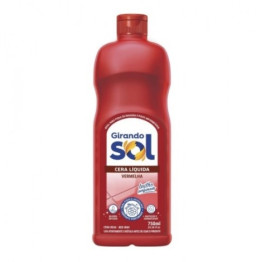 CERA LIQUIDA VERMELHA 750ML GIRANDO SOL