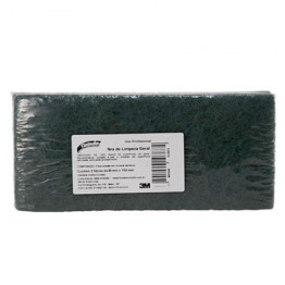 FIBRA P/ LIMPEZA GERAL C/5 23x10,2CM TININDO 3M VERDE