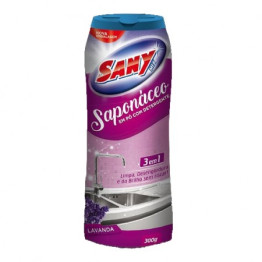 SAPONACEO EM PO 300G LAVANDA SANY BRIL