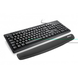 APOIO DE PUNHO P/TECLADO EM GEL PRETO AC033 MULTILASER