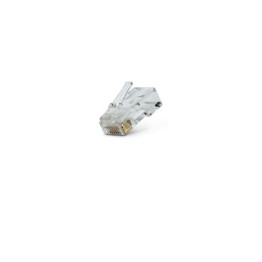CONECTOR DE REDE RJ45 PCT C/100 UNID FORCE LINE