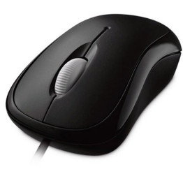 MOUSE COM FIO USB BASIC P58-00061 MICROSOFT