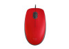 MOUSE COM FIO USB M110 SILENT VERMELHO 910-005492 LOGITECH