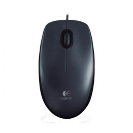 MOUSE COM FIO USB M90 PRETO 910-004053 LOGITECH