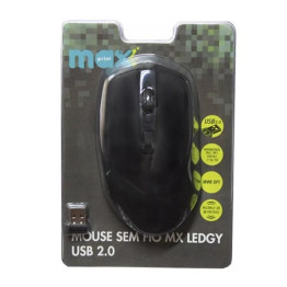 MOUSE SEM FIO USB MX LEDGY 6013208 MAXPRINT