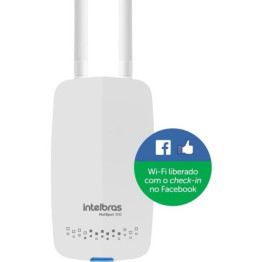 ROTEADOR WIRELESS 300MBPS HOTSPOT COM CHECK IN FACEBOOK INTELBRAS