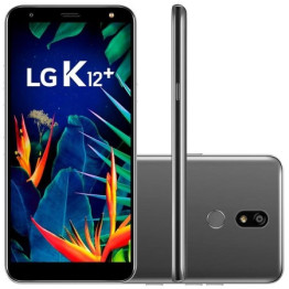 SMARTPHONE LG K12+ LM-X420BMW TELA 5,7 OCTA CORE 32GB ANDROID 8.1 PRETO