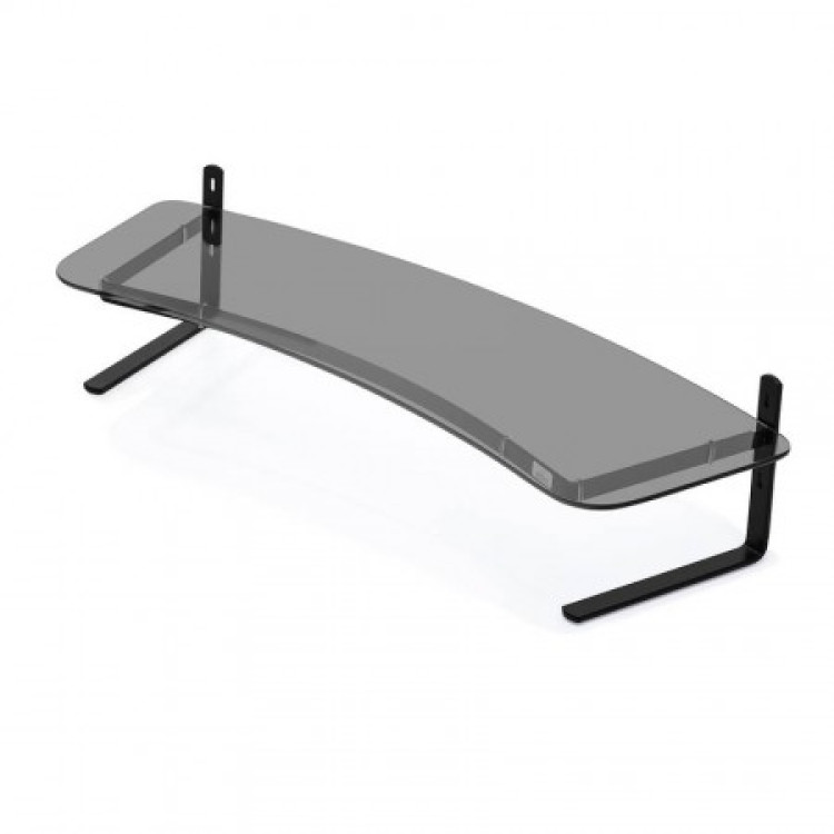 SUPORTE P/ MONITOR DUPLO VIDRO FUME 203.032/180 RELIZA SUPORTE P/ MONITOR DUPLO VIDRO FUME 203.032/180 RELIZA