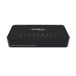 SWITCH 8 PORTAS FAST ETHERNET SF 800 Q+ INTELBRAS