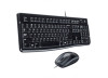 TECLADO E MOUSE COM FIO MK120 PRETO 920-004429 LOGITECH