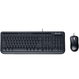 TECLADO E MOUSE COM FIO WIRED DESKTOP 600 APB-00005 MICROSOFT