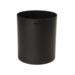 CESTO P/ LIXO 10L PLASTICO PRETO 97410 ORDENE