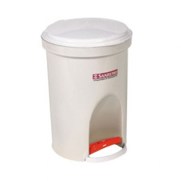 CESTO P/ LIXO 13,5L PLASTICO C/ PEDAL 275 SANREMO