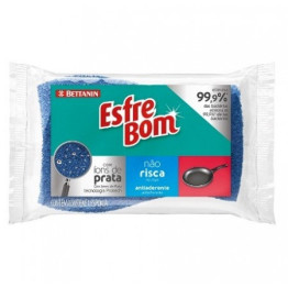ESPONJA MULTIUSO ESFREBOM AZUL ANTIADERENTES BETTANIN 456
