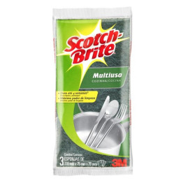 ESPONJA MULTIUSO SCOTCH BRITE C/3 UN