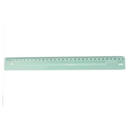 REGUA PLASTICA 30CM DELLO VERDE PASTEL SERENA