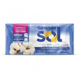 SABAO EM BARRA NEUTRO AZUL 200G GIRANDO SOL