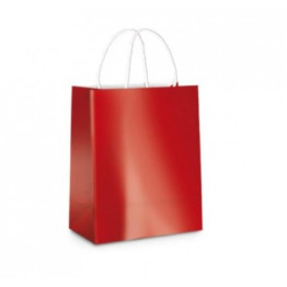 SACOLA LAMINADA P VERMELHO 21x15x8 UN CROMUS