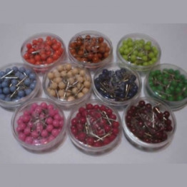 ALFINETE P/MAPA VERDE LIMAO C/50 UND HELOMAX 218