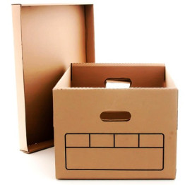 CAIXA ORGANIZADORA PAPELAO KRAFT MULTI USO GRANDE 4024 CHIES