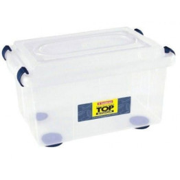 CAIXA ORGANIZADORA PLASTICA 4,3L PEQUENA CRISTAL 955 SANREMO