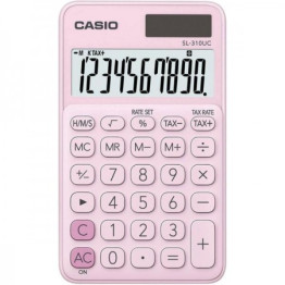 CALCULADORA BOLSO 10 DIGITOS SL-310UC-PK ROSA CASIO
