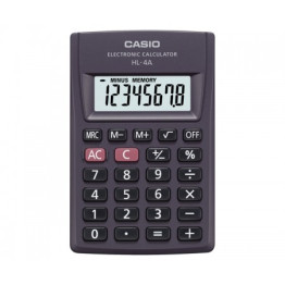 CALCULADORA BOLSO 8 DIGITOS HL-4A-S4-DP CASIO