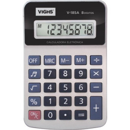 CALCULADORA MESA 8 DIGITOS V-185 VIGHS