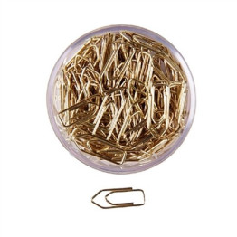 CLIPS N.5 DOURADO C/200 UND BACCHI 1403