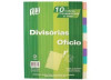 DIVISORIA FICHARIO OFICIO C/10 PROJECOES CRISTAL 10INTB YES DIVISORIA FICHARIO OFICIO C/10 PROJECOES CRISTAL 10INTB YES