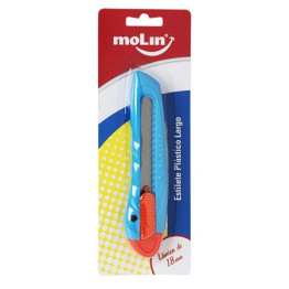 ESTILETE 18MM PLASTICO LARGO MOLIN