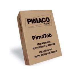 ETIQUETA 1 CARREIRA 128X74 PIMACO CX C/2.000