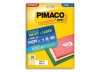 ETIQUETA LASER/JET A4 256 25,4x63,5 PIMACO CX C/25F