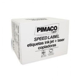 ETIQUETA LASER/JET CARTA 61081 25,4x101,6 PIMACO C/1000F