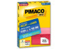 ETIQUETA LASER/JET CARTA 6184 84,67x101,6 PIMACO CX C/100F