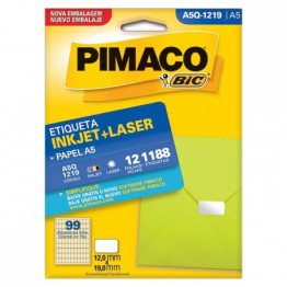 ETIQUETA MULTIUSO A5 Q1219 12,0x19,0 PIMACO C/1188UN