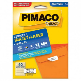 ETIQUETA MULTIUSO A5 Q1534 15,0x34,0 PIMACO C/480UN