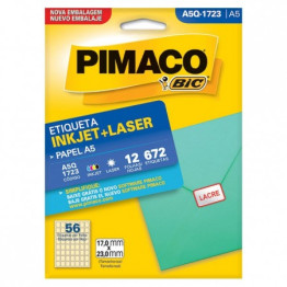ETIQUETA MULTIUSO A5 Q1723 17,0x23,0 PIMACO C/672UN