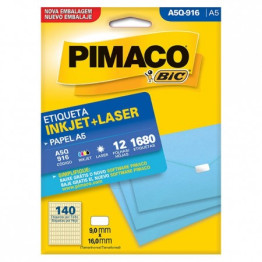 ETIQUETA MULTIUSO A5 Q916 9,0x16,0 PIMACO C/1680UN
