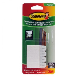 FECHO COMMAND BRANCO PEQUENO 3M