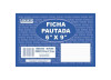 FICHA PAUTADA 6 X 9 C/100UN S.D